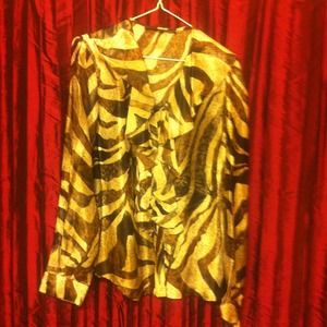 🔴SOLD!!!🔴Anne Klein 100% silk shirt NWT