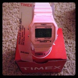 TIMEX Digital Watch- Pastel Pink