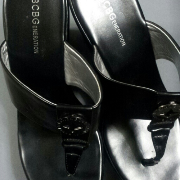 BCBG Wedge Sandles - Picture 2 of 4