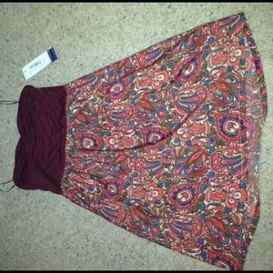 Roxy strapless dress