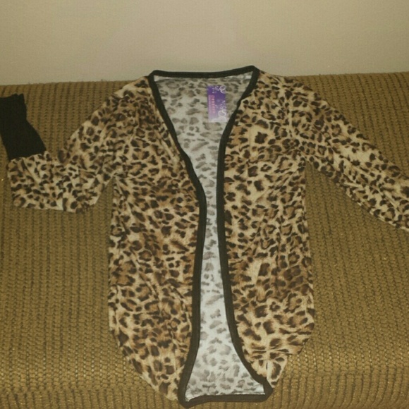 Leopard Cardigan
