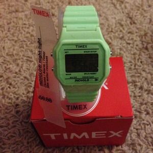 TIMEX Digital Watch- Lime Green