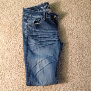 Long denim jeans 😯