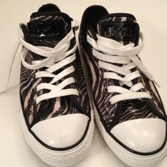 Unusual Converse Sneakers  ! Who needs heels :)