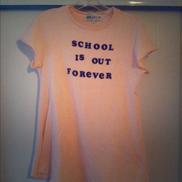 Wildfox school is out forever