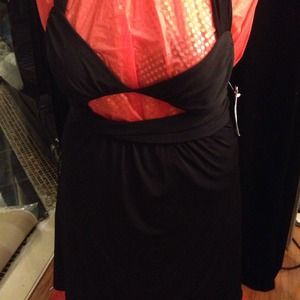 Sexy Little Black Dress. Cut Out Front & Back.