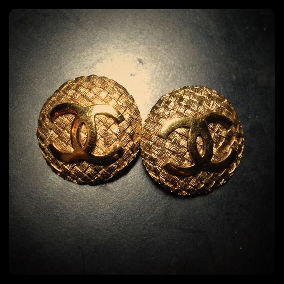 Authentic Vintage Chanel Earrings