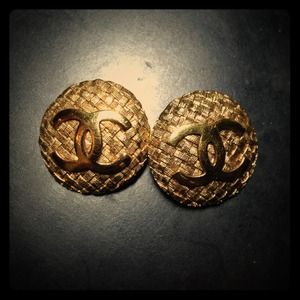Authentic Vintage Chanel Earrings