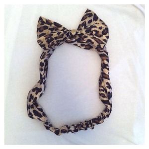 Leopard headband