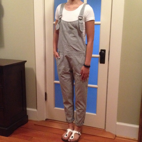 Engineer Stripe Overalls ⚡️NWOT⚡️