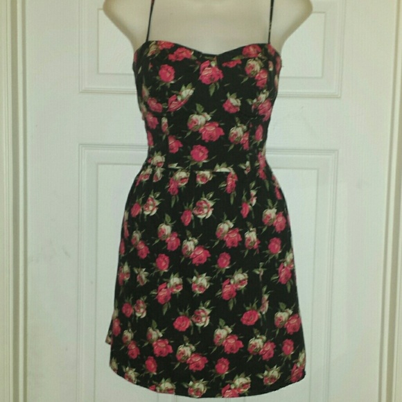 Floral Waist Defining Dress