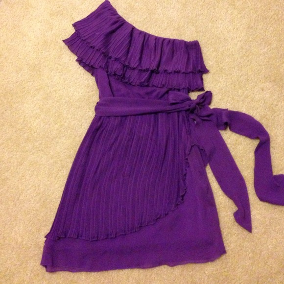 Purple Cocktail Dress