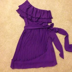 Purple Cocktail Dress