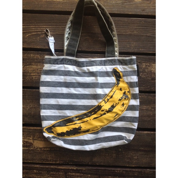 Andy Warhol printed bag.