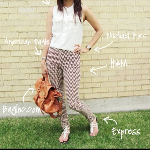 (ON HOLD) Printed pants peplum bundle