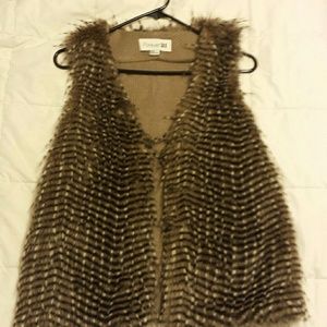 Forever21 feather vest - worn once