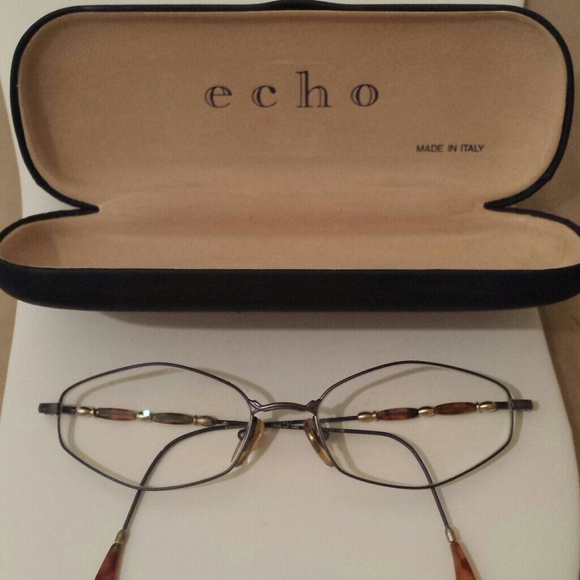 Echo Other Echo Eyeglass Frames Color Gun Metal Grey Poshmark