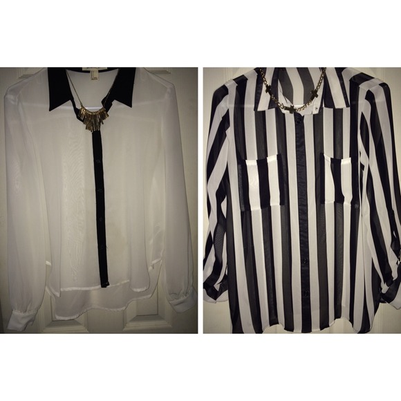 Chiffon blouse $15 each