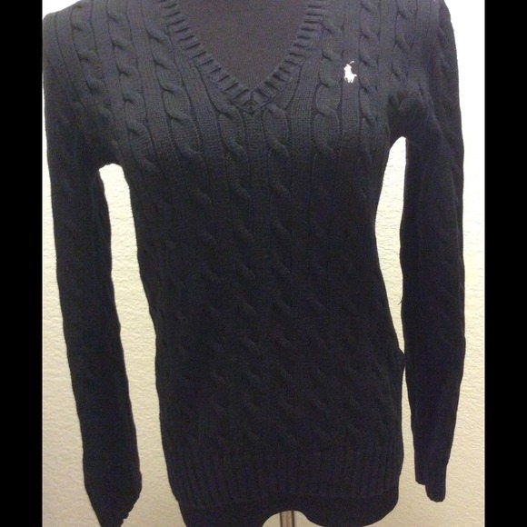 Black Ralph Lauren Sport Sweater