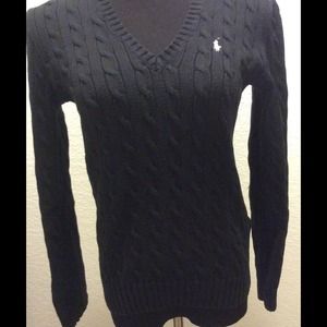 Black Ralph Lauren Sport Sweater
