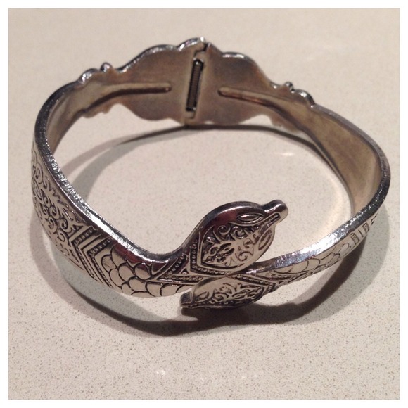Silver Snake Bracelet from Egypt