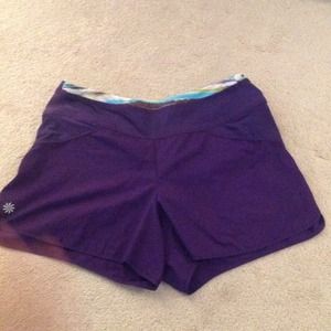 Athleta running shorts