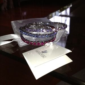 Swarovski Stretchy Crystal Bracelets (set of 3)