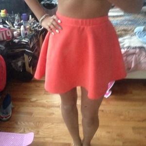 Scuba Skirt in Coral