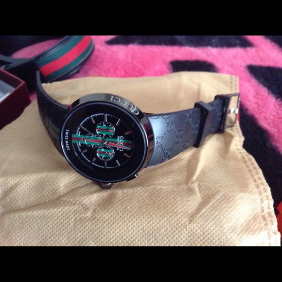 A Gucci watch