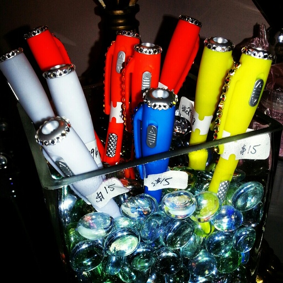 Swarovski pens with flashlight
