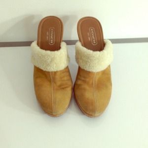 Coach wedges!