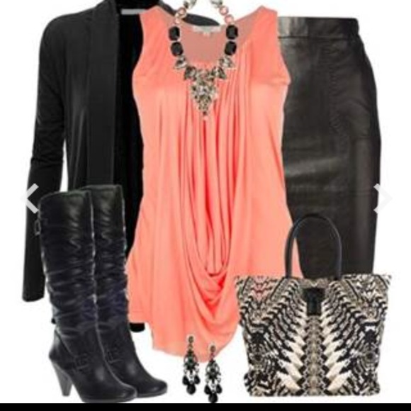 Roberto cavalli leather skirt sz. Lg