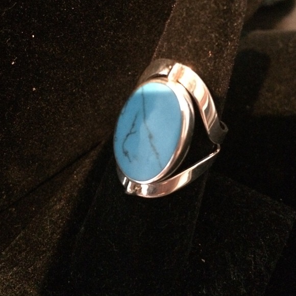 Jewelry - REVERSIBLE 2 stone Silver 925 Ring UNIQUE