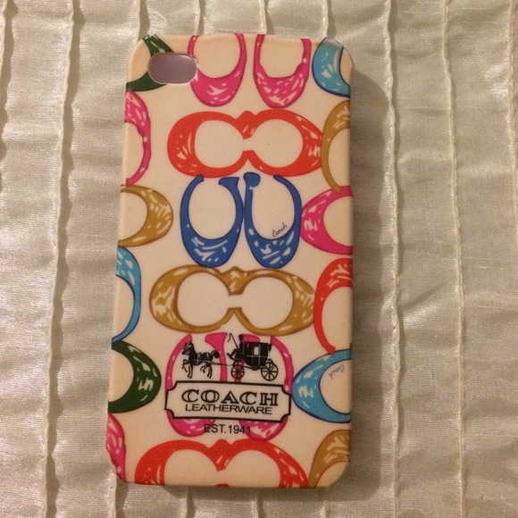 Coach iPhone case