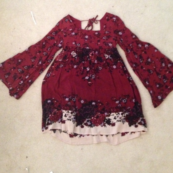 Free People BRAND NEW long sleeve dress