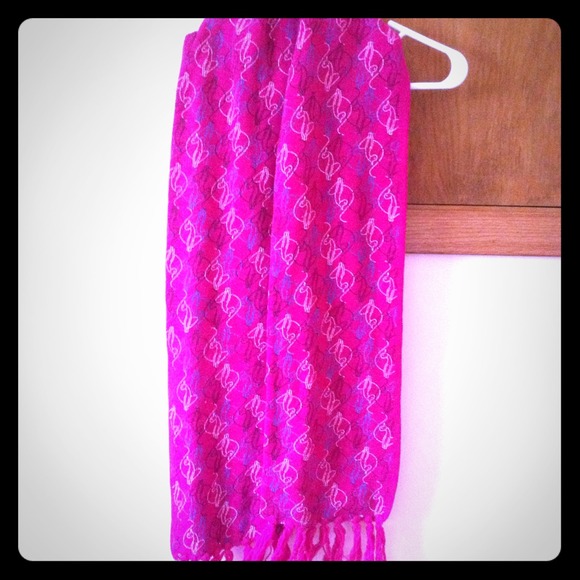 Pink Baby phat scarf