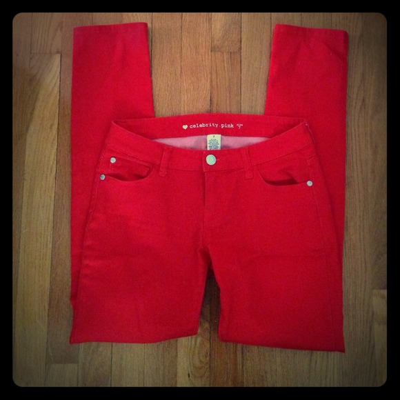 NEW! Never worn skinny red pants!