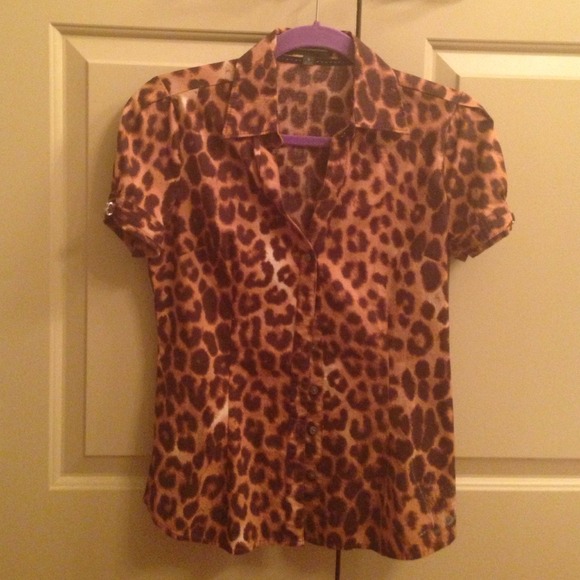 LEOPARD PRINT SHIRT