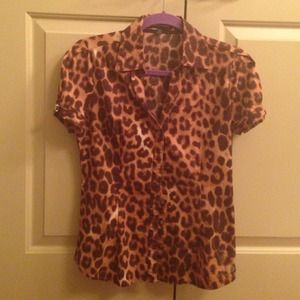 LEOPARD PRINT SHIRT