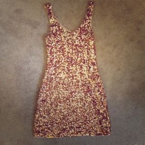 Sequined party dress, perfect for NYE/date night