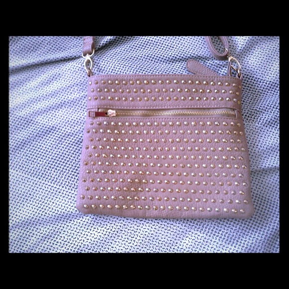 Studded crossbody bag