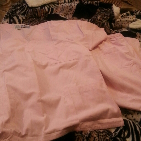 Pink scrub set...PRICE REDUCED!!!!