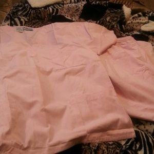 Pink scrub set...PRICE REDUCED!!!!