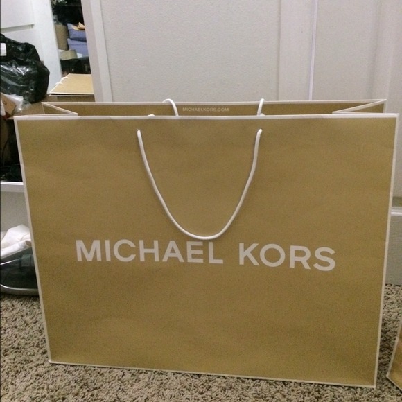 Michael kors paper bag for sale Clearance