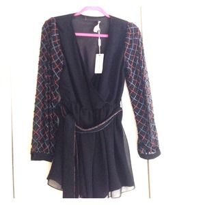 Black Six Shore Road dress (size small) NWT