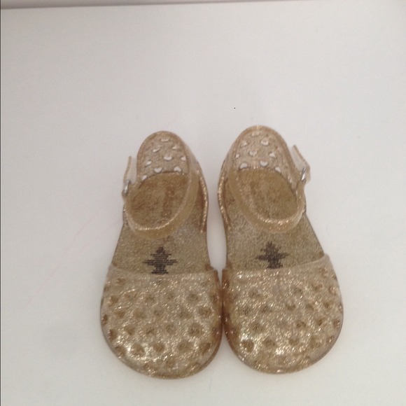 Gold sandals