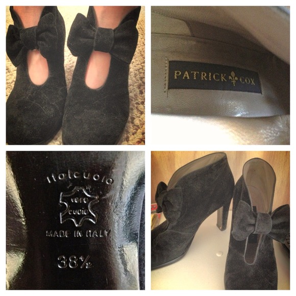 Patrick Cox bow high heels