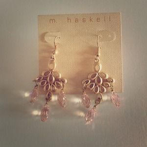 Gold Dangling Earrings