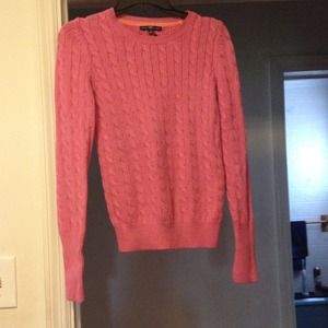 Pink sweater