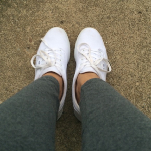 Cute white vans